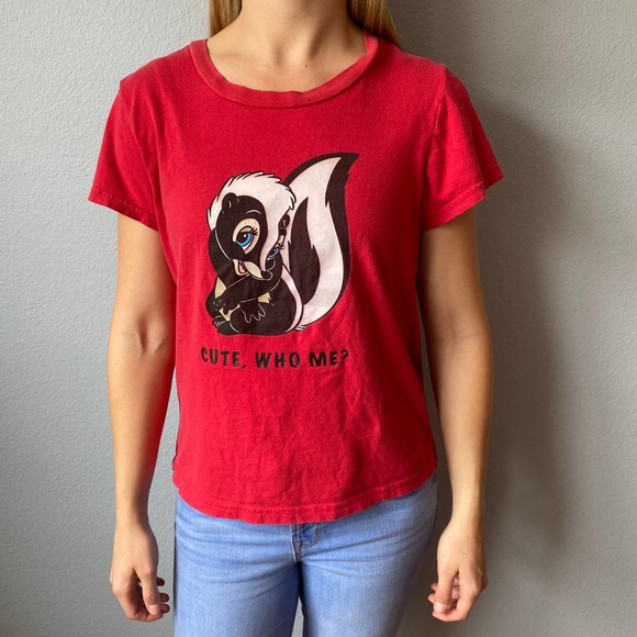 Disney Tops - Vintage Flower Bambi Graphic Tee
